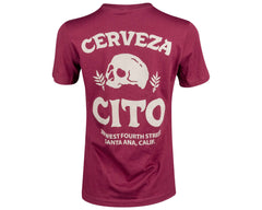 Cerveza Cito Women's OG Tee - Maroon