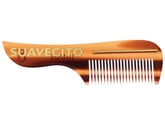 Deluxe Amber Mustache Comb