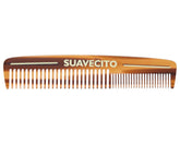 Deluxe Travel Dressing Comb - Amber