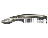 Deluxe Handle Beard Comb - Black