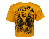 Eagle Womens Crop Top Mustard