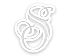 Suavecita S Vinyl Sticker - 10 in