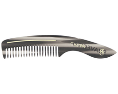 Deluxe Handle Beard Comb - Black