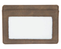 Card Holder Wallet - Dark Brown