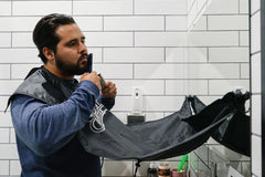 Beard Grooming Cape - Black